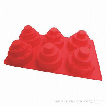 Silicone cake mould,